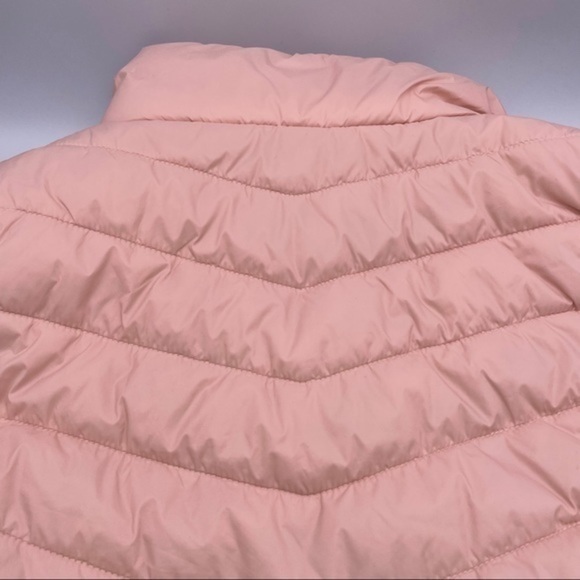 Arizona Jean Pink Puffer Vest Small Soft Pink Winter Vest with Pockets - Picture 5 of 8